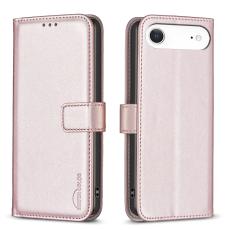 BINFEN BINFEN iPhone Air Fodral L&auml;der Ros&eacute;guld