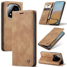 CASEME CASEME Redmi Note 14 Pro/Pro Plus 5G Fodral Flip Retro L&auml;der