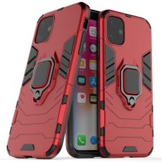  iPhone 11 - Armour Ring Skal - Funkar med magneth&aring;llare - R&ouml;d