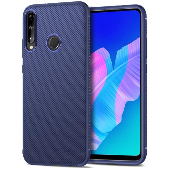 Bild 2,  Huawei P40 Lite E - Jazz Twill Skal - Blå