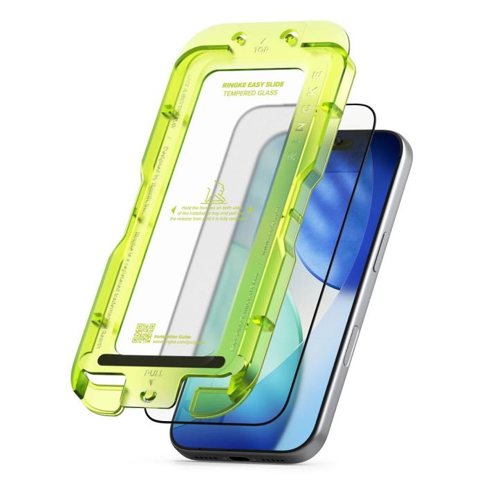 Bild 2, Ringke Ringke iPhone 17 Pro Max 2-PACK Easy Slide Skärmskydd Härdat Glas