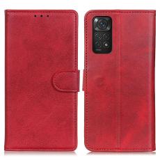  Xiaomi Redmi Note 11 4G Fodral Solid L&auml;der R&ouml;d
