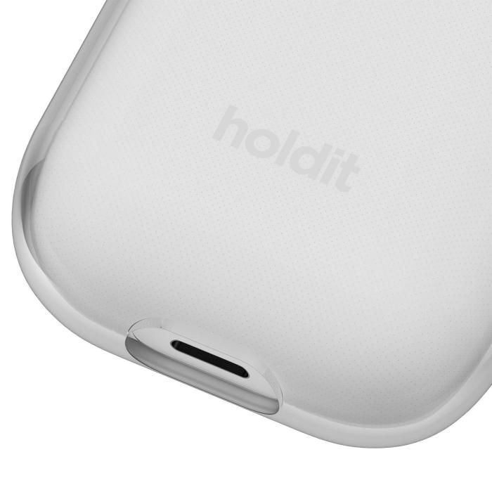 Bild 3, holdit holdit Apple AirPods Nygård Skal Seethru Vit