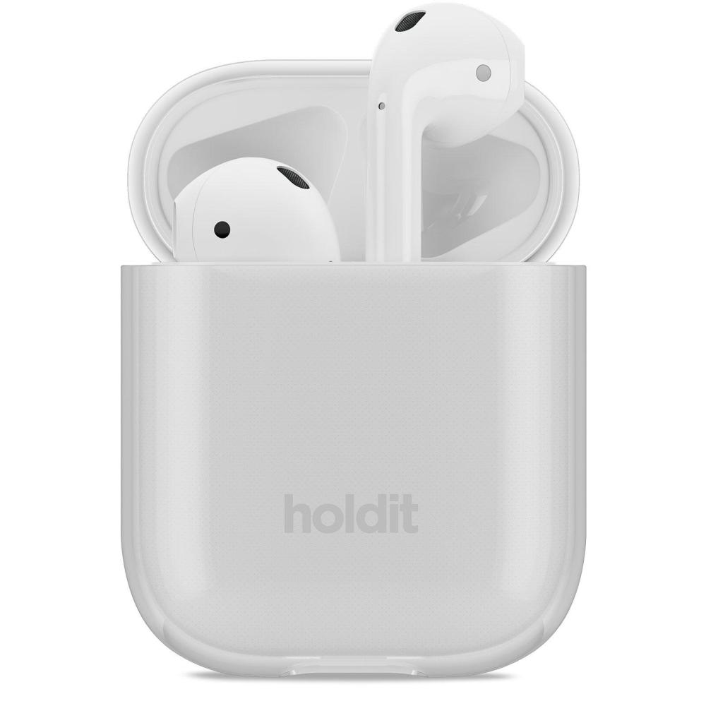 holdit holdit Apple AirPods Nygård Skal Seethru Vit