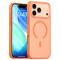  iPhone 17 Pro Skal MagSafe Skin Feel Frosted Orange
