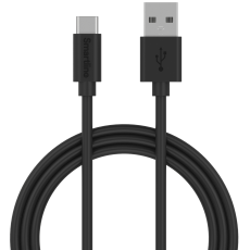 Smartline Smartline 1m 3A USB-C Laddningskabel Svart
