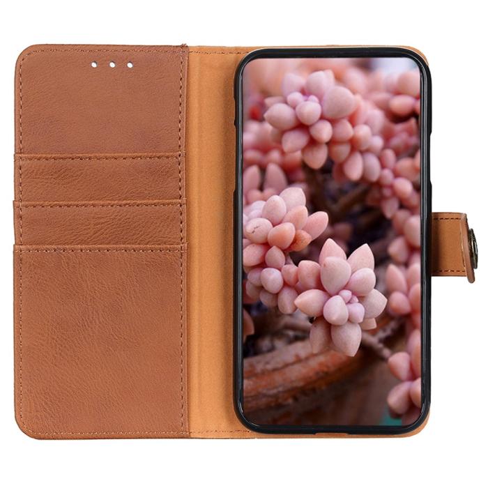 Bild 2, KHAZNEH KHAZNEH Galaxy A35 5G Fodral Läder Brun