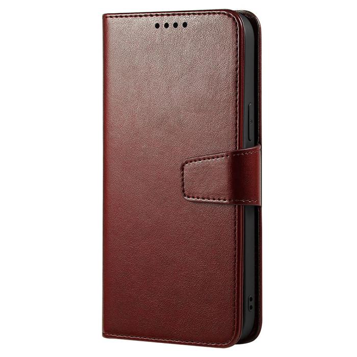 Bild 4,  Samsung Galaxy A27 Fodral Läder Brun