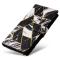  Samsung Galaxy S25 Fodral Läder Marmor Svart