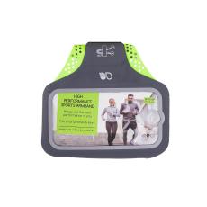 Gear GEAR Sportarmband Premium Universal Small 5" Gr&aring;/Gul