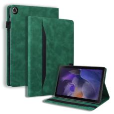  Samsung Galaxy Tab A8 10.5 (2021) Fodral Med Frontficka Gr&ouml;n