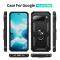  Google Pixel 10 / 10 Pro Skal Armor Ring Hybrid Svart