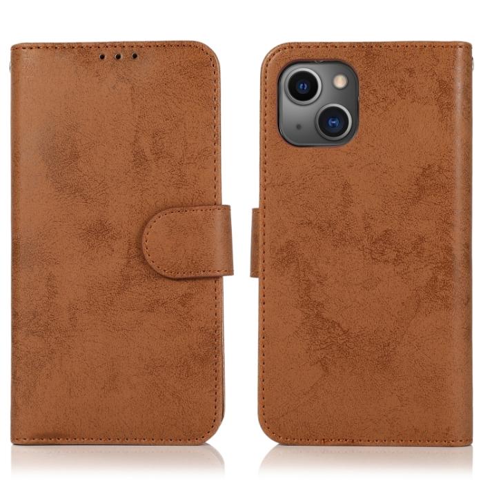 Bild 2,  iPhone 14 Pro 2in1 Fodral Magnet / Skal Brun