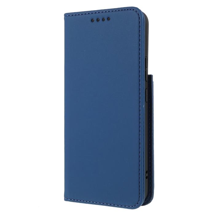 Bild 2,  Samsung Galaxy S22 Plus Fodral Flip Med Kortfack Blå