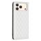 BINFEN BINFEN iPhone 17 Pro Max Fodral Diamond Flip Läder Vit