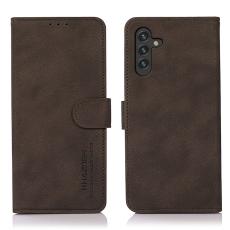 KHAZNEH KHAZNEH Samsung Galaxy A04s / A13 5G Fodral Retro L&auml;der Brun