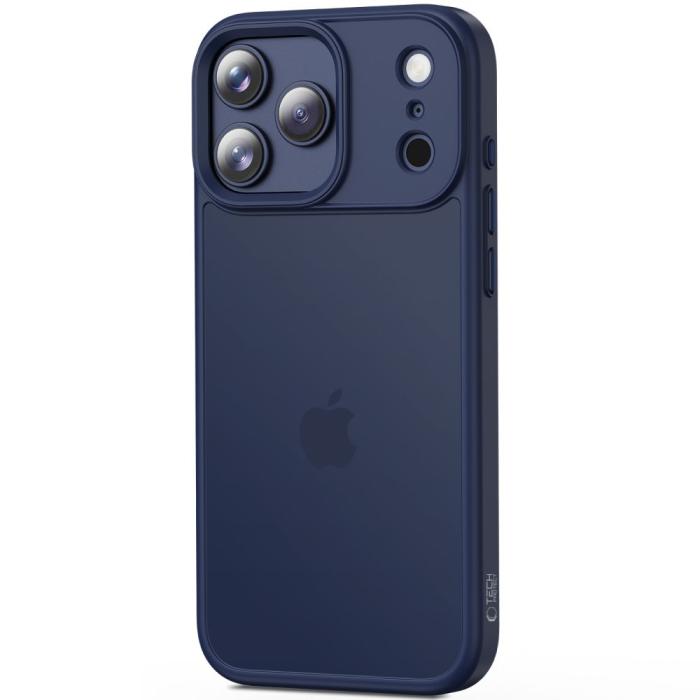 Bild 3, Tech-Protect Tech-Protect iPhone 17 Pro Skal MagMat Matte Deep Blue