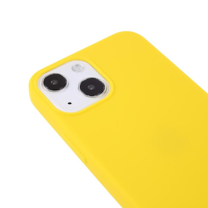 Bild 6,  iPhone 13 - Matt TPU Skal - Gul