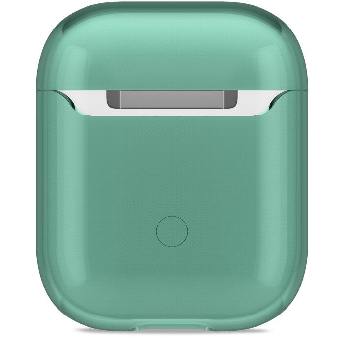 Bild 2, holdit holdit Apple AirPods Nygård Skal Seethru Moss Green