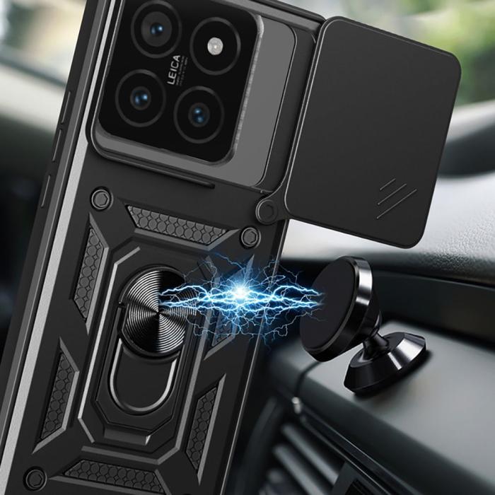 Bild 5, Tech-Protect Tech-Protect Xiaomi 14T Pro Skal CamShield Pro Svart