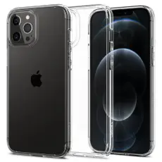 Spigen Spigen iPhone 12 / 12 Pro Skal Ultra Hybrid Crystal Clear