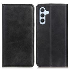  Samsung Galaxy A35 5G Fodral Split L&auml;der Svart