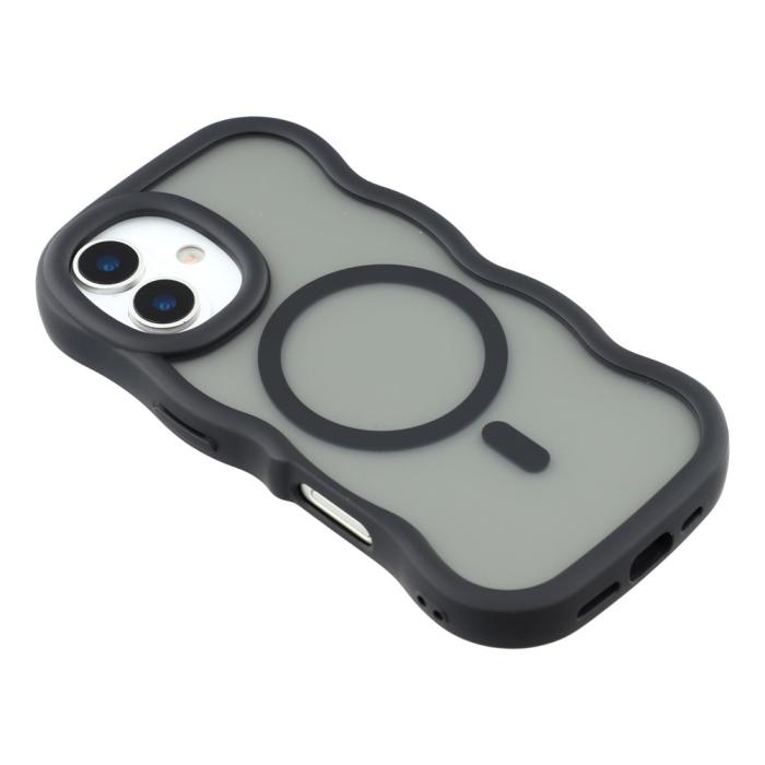 Bild 4,  iPhone 17 Skal MagSafe Wavy Matt Svart