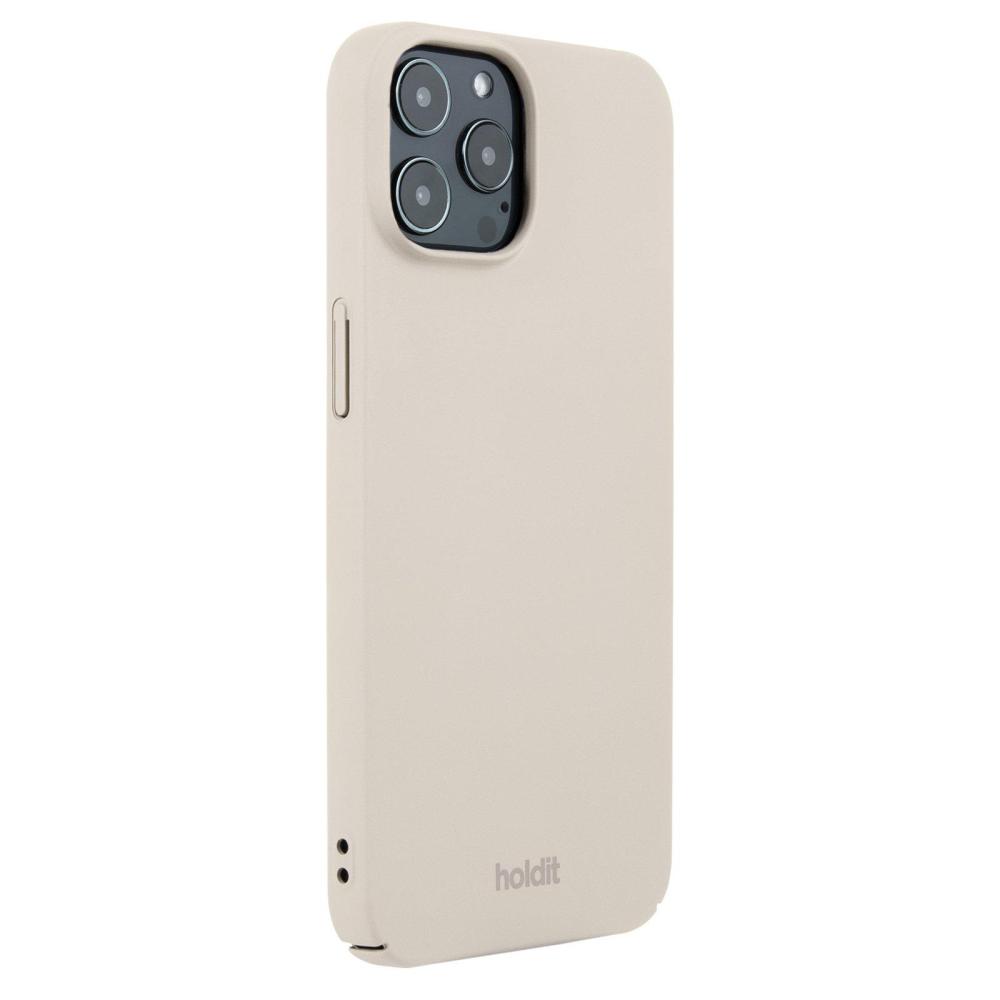 holdit holdit iPhone 12 / 12 Pro Mobilskal Slim Light Beige