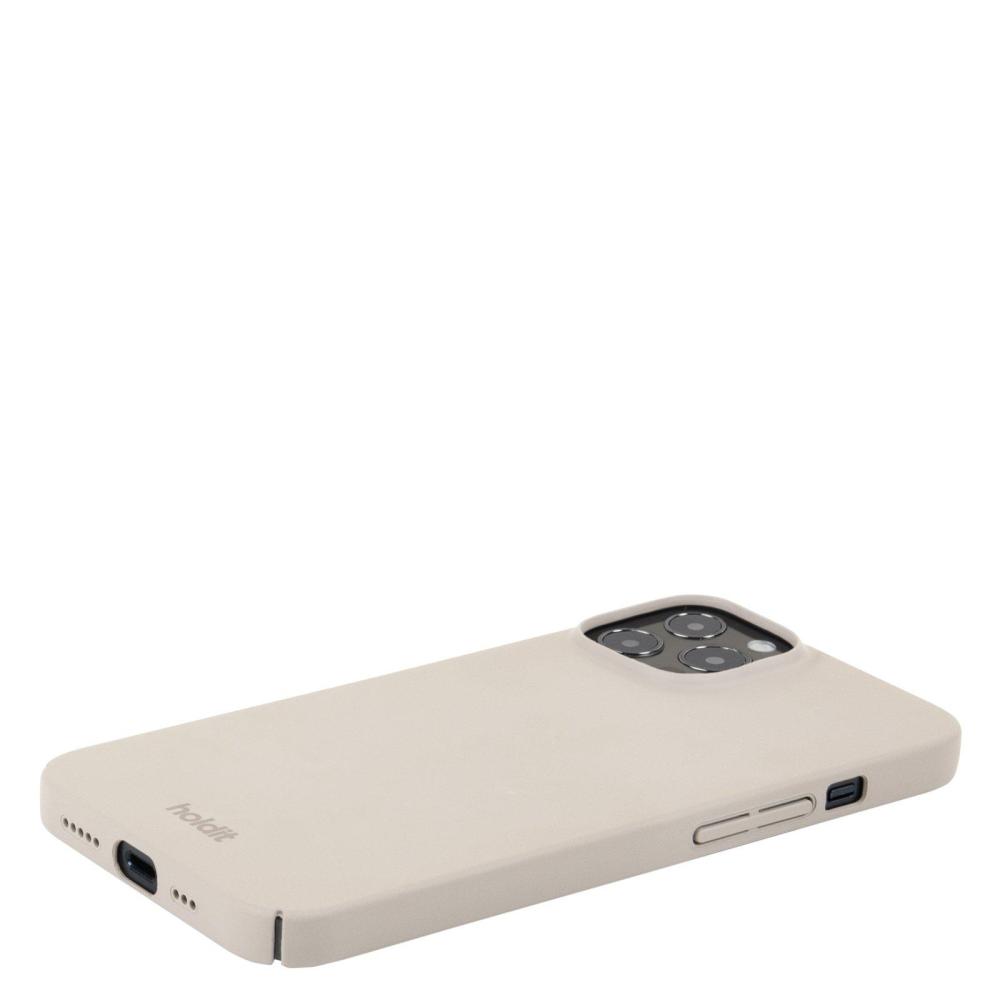 holdit holdit iPhone 12 / 12 Pro Mobilskal Slim Light Beige