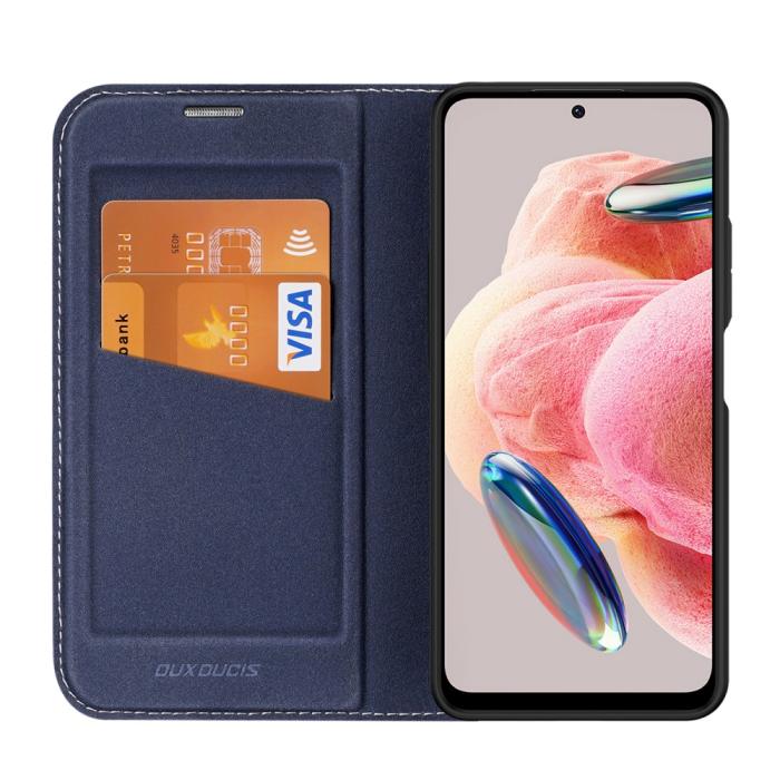Bild 2, DUX DUCIS DUX DUCIS Xiaomi Redmi Note 12 4G Fodral Skin X2 Premium Blå