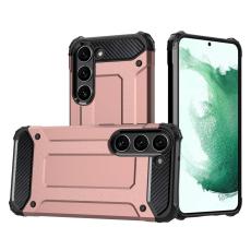  Samsung Galaxy S23 Plus Skal Shockproof Hybrid Armor Ros&eacute;guld