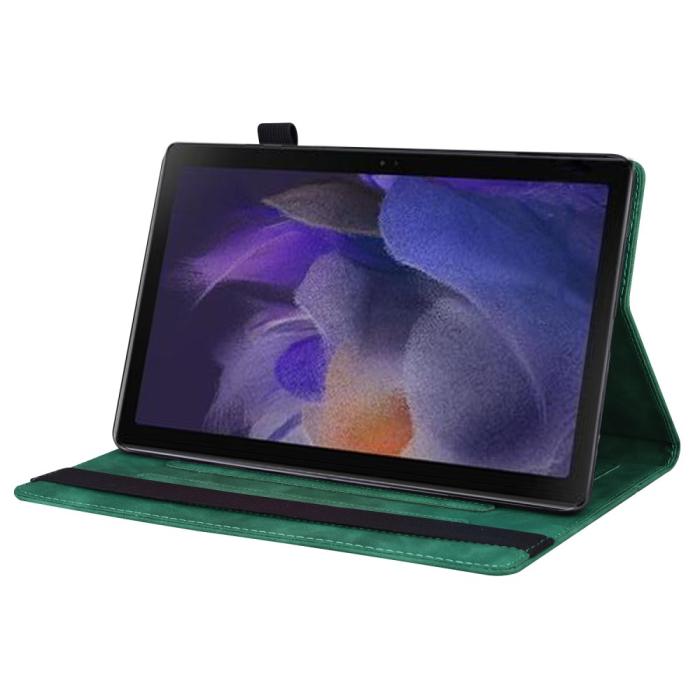 Bild 6,  Samsung Galaxy Tab A8 10.5 (2021) Fodral Med Frontficka Grön