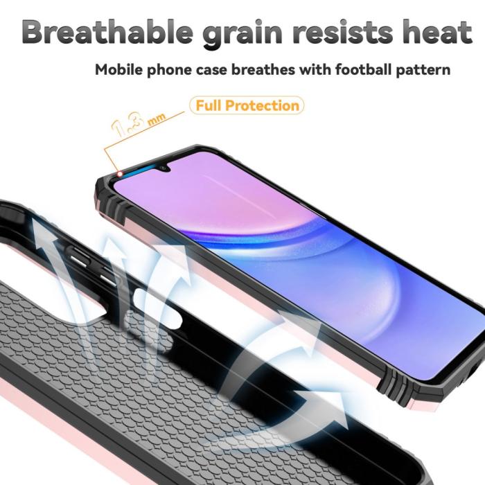 Bild 6,  Samsung Galaxy A16 Skal CamShield Ring Hybrid Roséguld