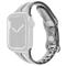  Apple Watch 38/40/41/42 mm CrystalFlex TPU Armband Svart