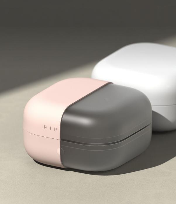Bild 3, Ringke Ringke Galaxy Buds 4 / 4 Pro Skal Silikon Pink Sand