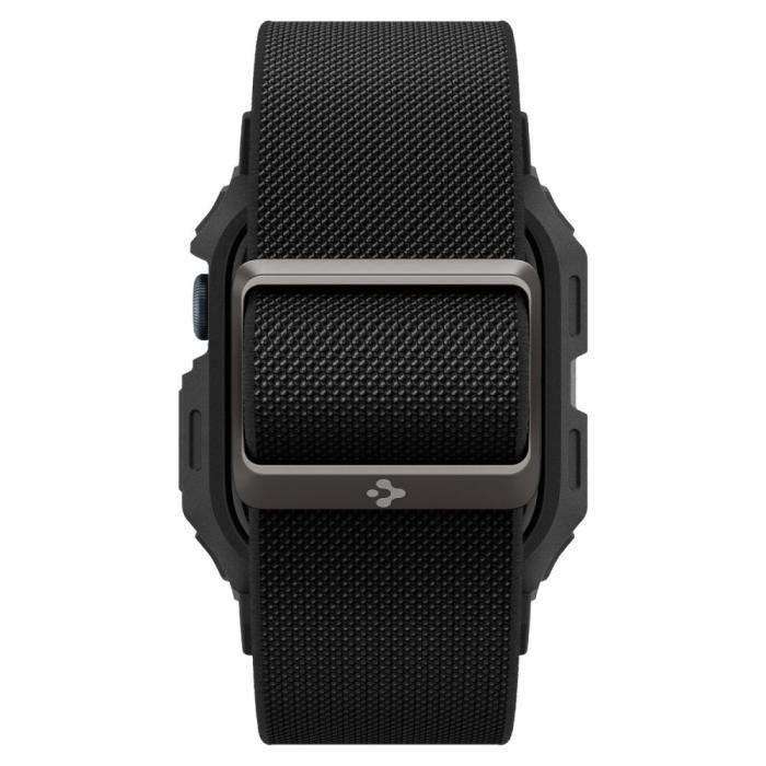 Bild 3, Spigen Spigen Apple Watch 11 / 10 42 mm Armband Lite Fit 'Pro' Svart