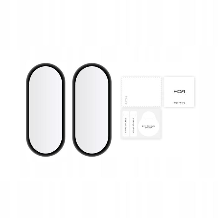 Bild 2, HOFI HOFI Xiaomi Mi Smart Band 7 2-PACK Skärmskydd Hybrid Glas
