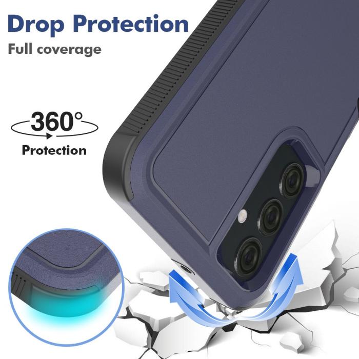 Bild 4,  Samsung Galaxy A25 5G Shockproof Xtreme Skal Mörk Blå
