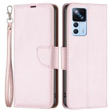  Xiaomi 12T / 12T Pro Fodral Shark Litchi Ros&eacute;guld