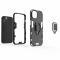  iPhone 13 - Hybrid Ring Skal - Navy Blue