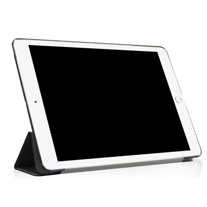 Bild 5,  iPad Air 10.5 (2019) / Pro 10.5 (2017) - Slimfit Tri-Fold Fodral - Svart