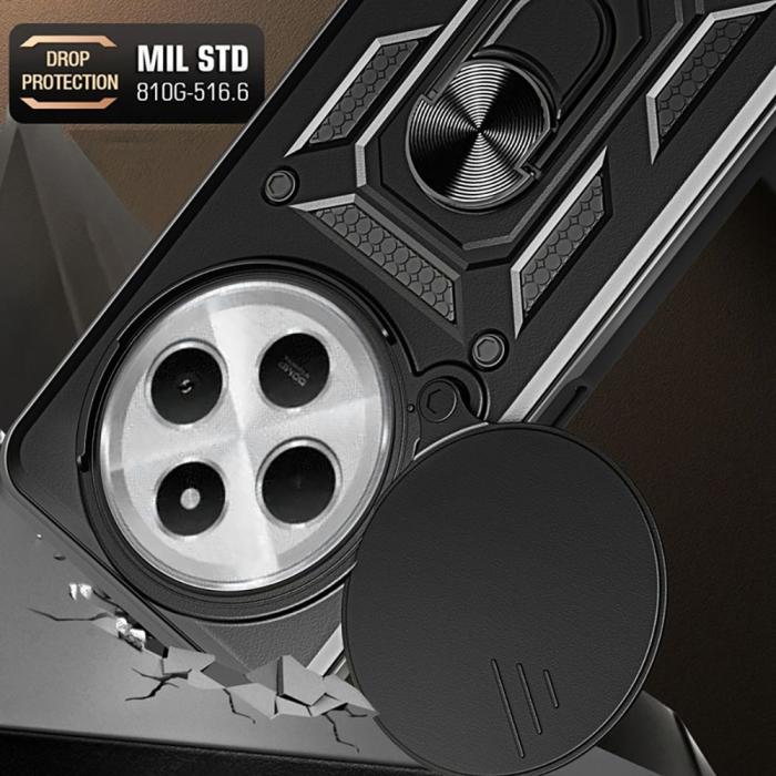 Bild 2, Tech-Protect Tech-Protect Xiaomi Redmi 14C Skal CamShield Pro Svart