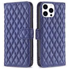  iPhone 16 Pro Max Fodral Diamond L&auml;der M&ouml;rk Bl&aring;