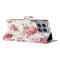  Xiaomi 15T Pro Fodral Med Tryck Rosa Blommor