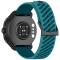  Klockarmband 22 mm Quick Release Silikon Blå