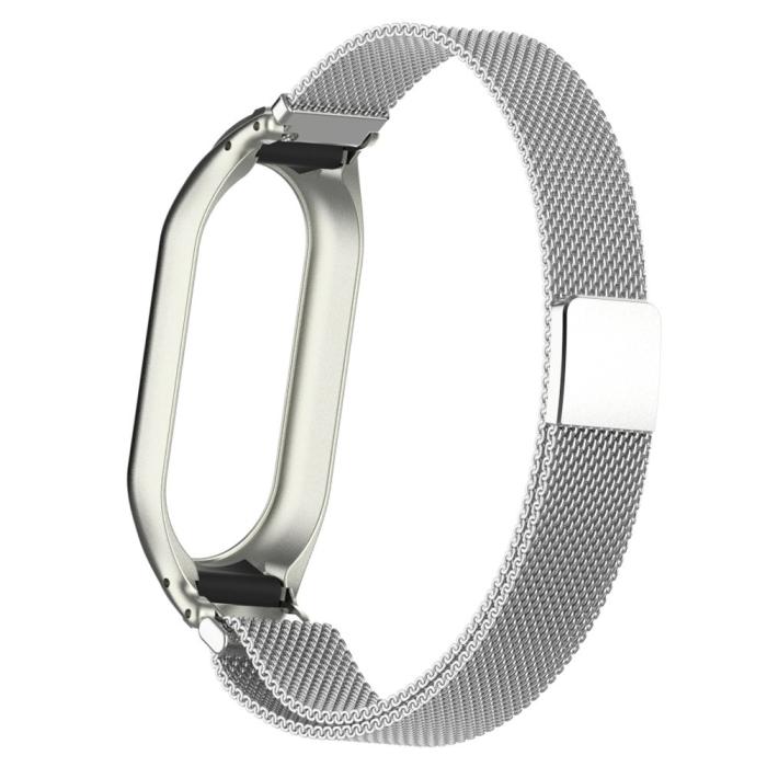 Bild 6,  Xiaomi Smart Band 8 Armband Milanese Loop Metall Silver