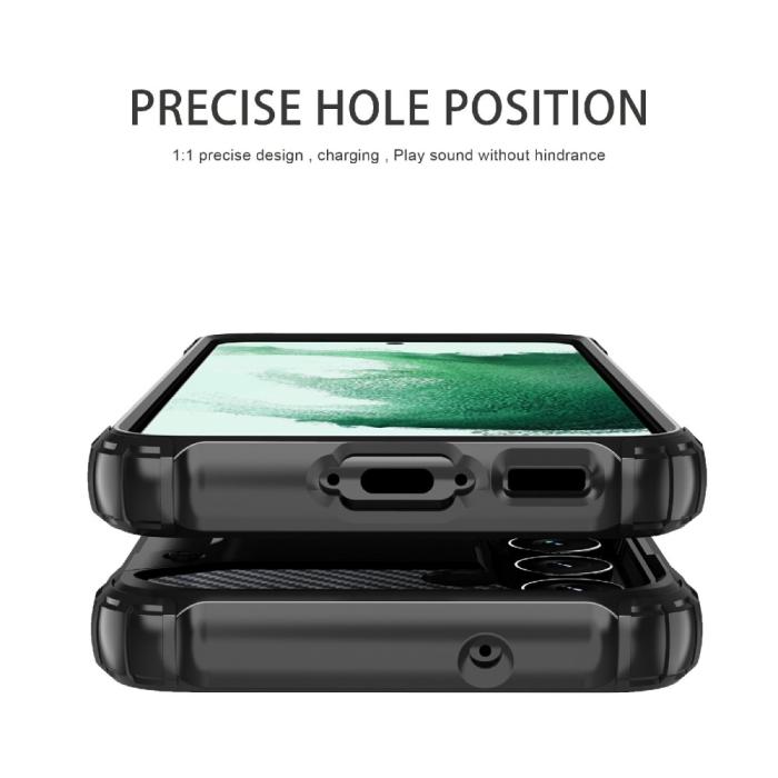 Bild 6,  Samsung Galaxy S23 Plus Skal Shockproof Hybrid Armor Roséguld