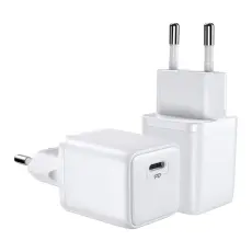 JOYROOM Joyroom 30W PD QC USB-C V&auml;ggladdare Vit