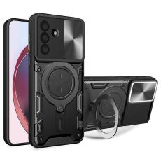  Samsung Galaxy A57 5G Skal CamShield Kickstand Hybrid Svart