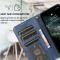  iPhone 14 Pro 2in1 Fodral Magnet / Skal Mörk Blå